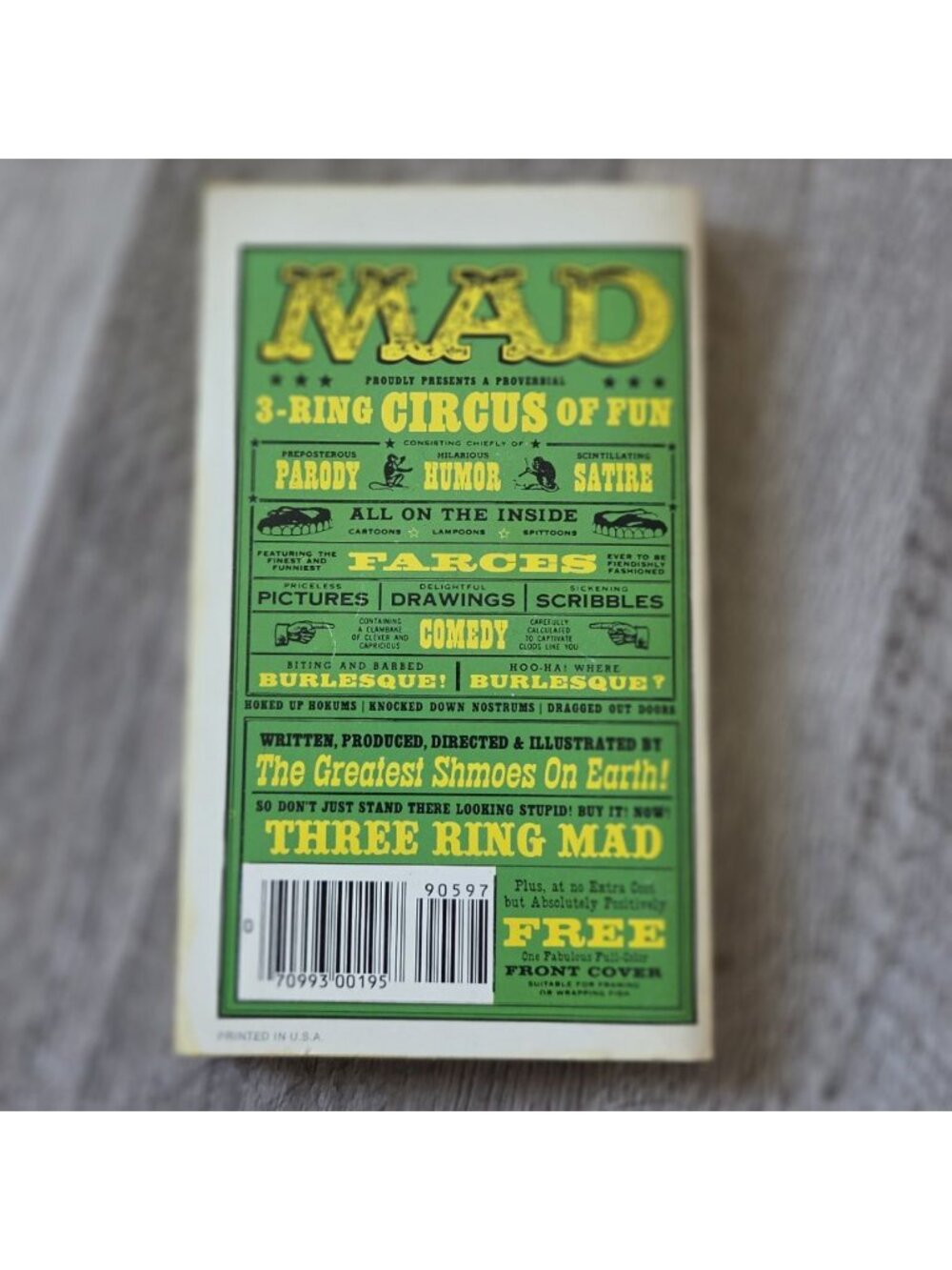 MAD Magazine Vintage Paperback Book Lot of 4 Signet Warner Books 1970s 1980 - Picture 12 of 16